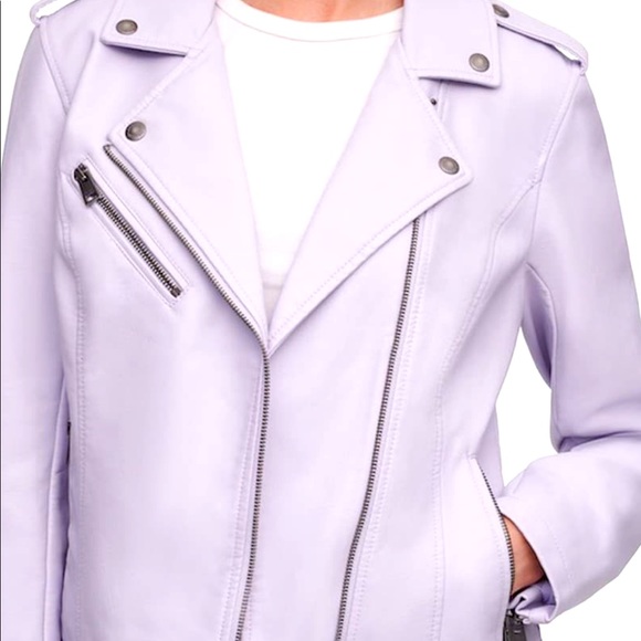 Levi’s moto jacket in pink/lilac color 💜 - Picture 3 of 7